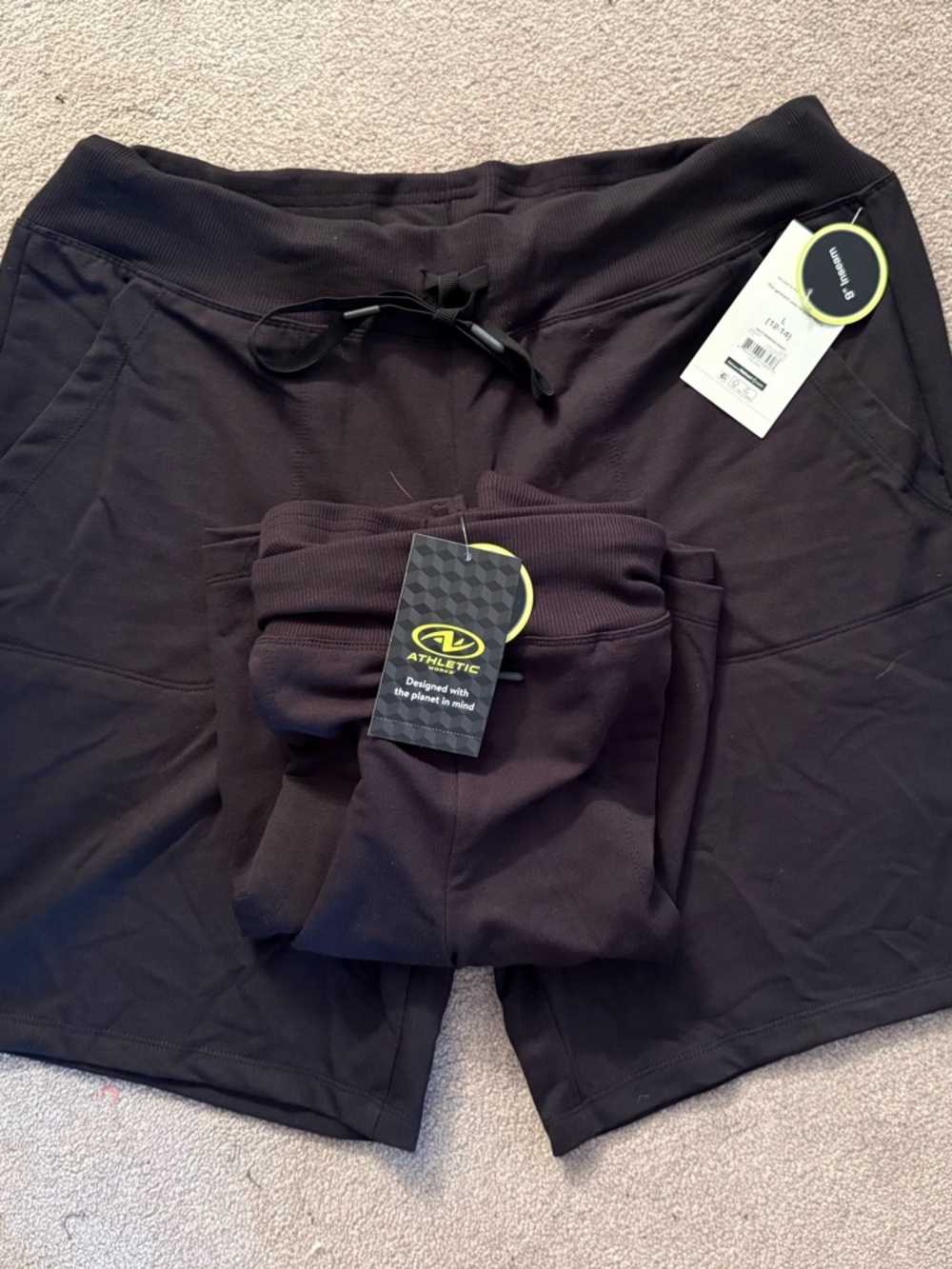 2 Pairs - George Black Bermuda Shorts